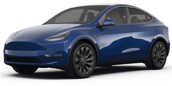 TESLA MODEL Y 2022 7SAYGDEF9NF440720 image